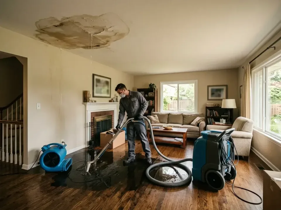 attic-pipe-burst-ceiling-drip-008 — frequently asked questions, Water Damage Restoration & Carpet Care in Canadian Lakes, MI